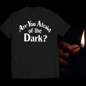 Are You Afraid Of The Dark Black Classic Tee